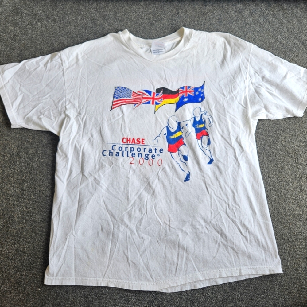Vintage 2000 Chase Corporate Challenge T-Shirt, XL